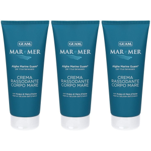 Acquista Online guam mar e mer crema rassodante corpo 3x200 ml e Cerca il miglior prezzo