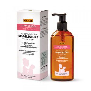 Guam olio dermatologico smagliature seno e corpo inthenso mamma 200 ml