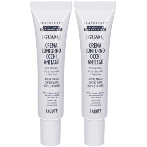 Acquista Online guam® seatherapy crema contorno occhi antiage 2x15 ml e Cerca il miglior prezzo