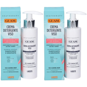 Acquista Online guam seatherapy crema detergente viso astaxantina 2x150 ml e Cerca il miglior prezzo