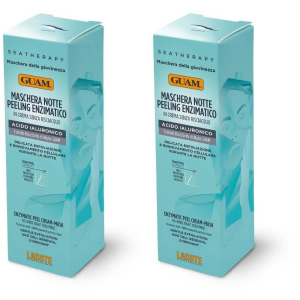 Acquista Online guam® seatherapy maschera notte peeling enzimatico 2x75 ml e Cerca il miglior prezzo