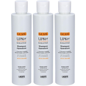 Acquista Online guam® upker intensive keratine shampoo riparatore 3x200 ml e Cerca il miglior prezzo