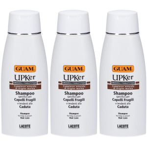 Acquista Online guam® upker shampoo capelli fragili 3x200 ml e Cerca il miglior prezzo