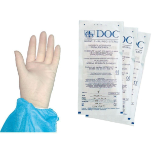 Acquista Online guanto chirurgico sterile 7,5 1 pezzo 7x2 pz guanti e Cerca il miglior prezzo