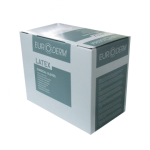 guanto euroderm chirungica 8 50 pezzi bugiardino cod: 922990282 