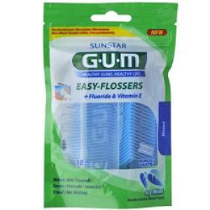gum easy flossers forcel 30 pezzi bugiardino cod: 904802764 