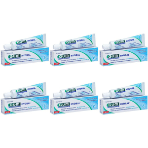 Acquista Online gum® hydral® gel idratante set da 6 6x50 ml dentale e Cerca il miglior prezzo