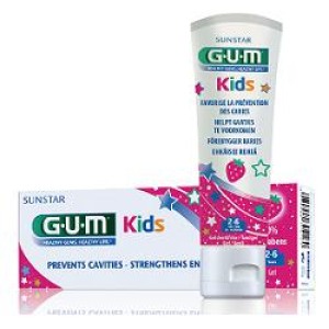 sunstar italiana gum kids dentifricio 2/6 bugiardino cod: 930007354 