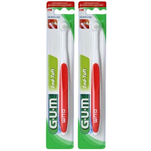 Acquista Online gum® monociuffo spazzolino set da 2 pz denti e Cerca il miglior prezzo