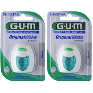 Acquista Online gum® original white filo interdentale 2x1 st e Cerca il miglior prezzo