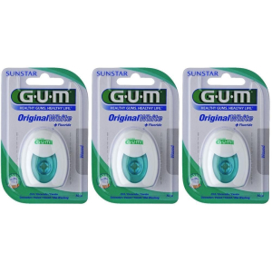 Acquista Online gum® original white filo interdentale 3x1 st e Cerca il miglior prezzo