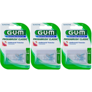 Acquista Online gum® proxabrush classic 1,1 mm iso 3 ricambio 3x8 pz spazzolino da den e Cerca il miglior prezzo