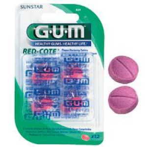 gum red-cote rivestite placca 12 pastiglie bugiardino cod: 902224195 