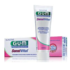 gum sensivital gel dentifricio 75ml bugiardino cod: 930669003 