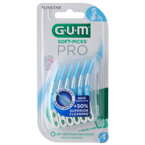 Acquista Online gum soft pick pro small 30 pezzi pz spazzolino da denti e Cerca il miglior prezzo