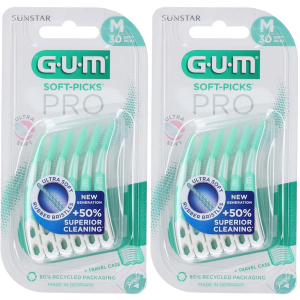 Acquista Online gum soft-picks® pro scovolino interdentale setole morbide taglia m set e Cerca il miglior prezzo