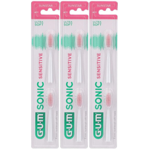 Acquista Online gum sonic sensitive spazzolino batteria refill 3x1 st e Cerca il miglior prezzo