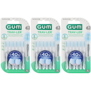 Acquista Online gum® trav-ler scovolino 2,0 mm iso 6 3x6 pz spazzolino da denti e Cerca il miglior prezzo