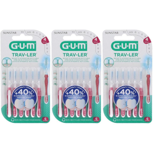 Acquista Online gum® trav-ler® scovolino 3x6 pz spazzolino da denti e Cerca il miglior prezzo
