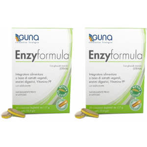 Acquista Online guna enzyformula set da 2 2x20 pz compresse e Cerca il miglior prezzo