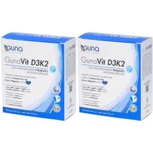 Acquista Online guna vit d3k2 set da 2 2x30x2 g granuli e Cerca il miglior prezzo
