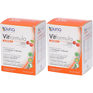 Acquista Online guna vitformula acerola set da 2 2x60 g granuli e Cerca il miglior prezzo