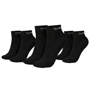 Acquista Online gymbeam calze unisex quarter nere 1 st e Cerca il miglior prezzo
