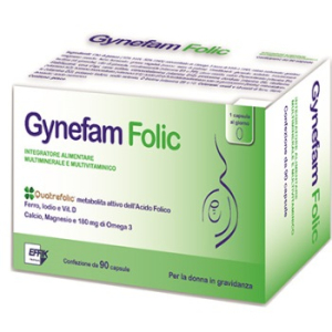 gynefam folic 90 capsule - integratore bugiardino cod: 927118861 