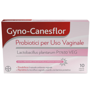 gyno-canesflor 10cps vaginali bugiardino cod: 986749378 