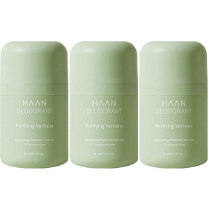 Trova prezzi di haan deodorante roll-on purifying verbena 3x40 ml e compra online