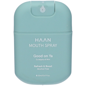 Trova prezzi di haan good on ya spray rinfrescante per la bocca con eucalipto e menta 20 ml e compra online