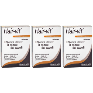 Trova prezzi di hair-vit 30 capsule molli 3x42,9 g e compra online