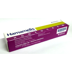 hamamelis homeocrem crema 50g bugiardino cod: 800856585 