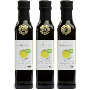 Trova prezzi di hanf&natur canapa olio di semi bio 250 ml 3x250 ml e compra online