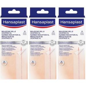 Trova prezzi di hansaplast cerotti riduzione delle cicatrici xl 21 pezzi da 3 x 14,6 c e compra online