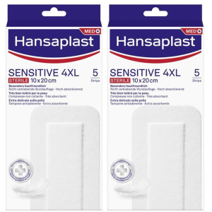 Trova prezzi di hansaplast cerotti sensitive 4xl, medicazione per ferite medio e compra online