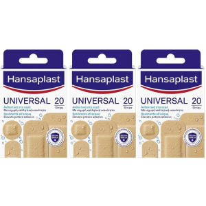 Trova prezzi di hansaplast cerotti universal, impermeabili e traspiranti per tutte le e compra online