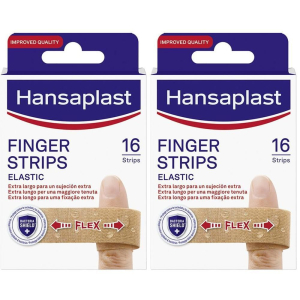 Trova prezzi di hansaplast elastic finger strips, cerotti dita extra lunghi, elastici e compra online