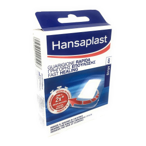 hansaplast guarigione rap 8 pezzi bugiardino cod: 970447672 