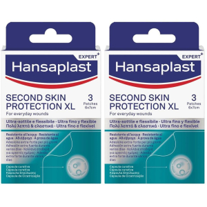 Trova prezzi di hansaplast second skin protection xl 3, grandi cerotti con capsula cur e compra online
