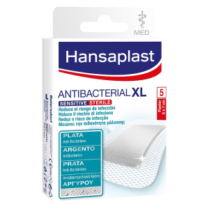 hansaplast sensitive xl silver bugiardino cod: 979869652 