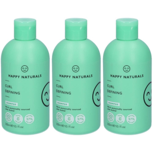 Trova prezzi di happy naturals curl defining shampoo 3x300 ml e compra online