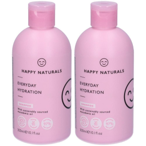 Trova prezzi di happy naturals everyday hydration shampoo 2x300 ml e compra online