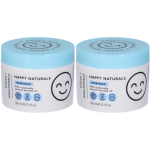 Trova prezzi di happy naturals strengthen and repair maschera per capelli 2x300 ml e compra online