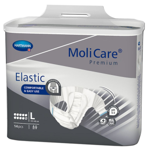 Hartmann molicare® premium elastic, 10 gocce - size s -xl 14 pz pantal