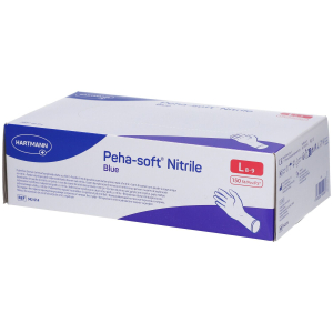 Trova prezzi di hartmann peha-soft® nitrile blu, guanto da esame senza polvere 150 pz e compra online