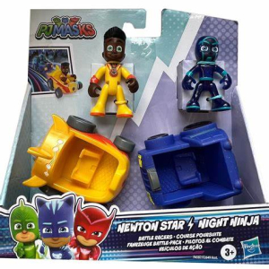 Hasbro PJ Masks Pigiamini Hero Newton Star VS Night Ninja Gioco per Bambini