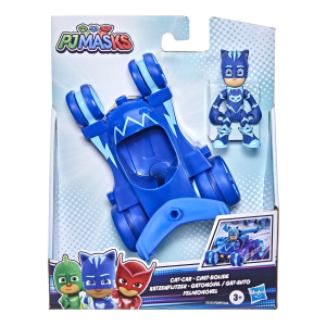 Hasbro Pjmask - Animal Power Superpigiamini Gattoboy + Macchina Gioco per Bambini 3+ Anni