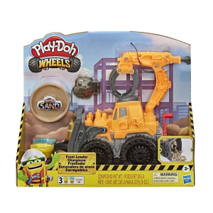 Trova prezzi di hasbro play-doh front loader playset con plastilina colori assortiti 3 vasetti e compra online