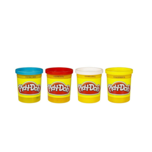 Trova prezzi di hasbro play-doh - set 4 vasetti di pasta da modellare colorata e compra online